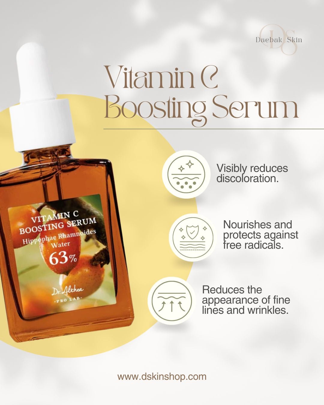 Althea Vitamin C Boosting Serum – 30ml