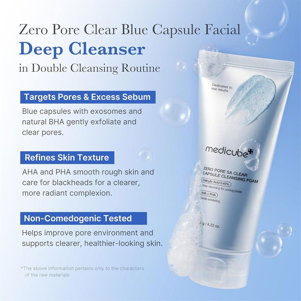 Medicube Pore SA Clear Capsule Cleansing Foam
