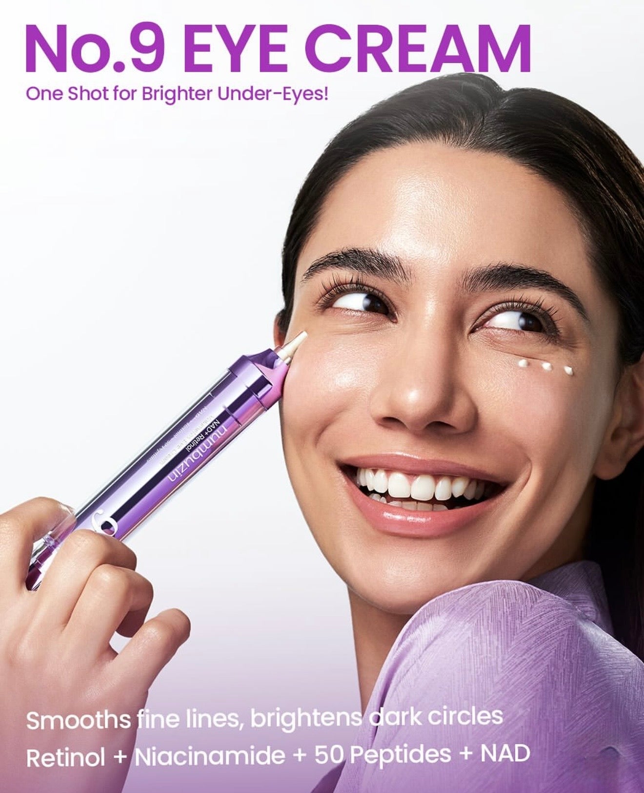 NO.9 NAD+ RETINOL VOLUMETOX EYE CREAM