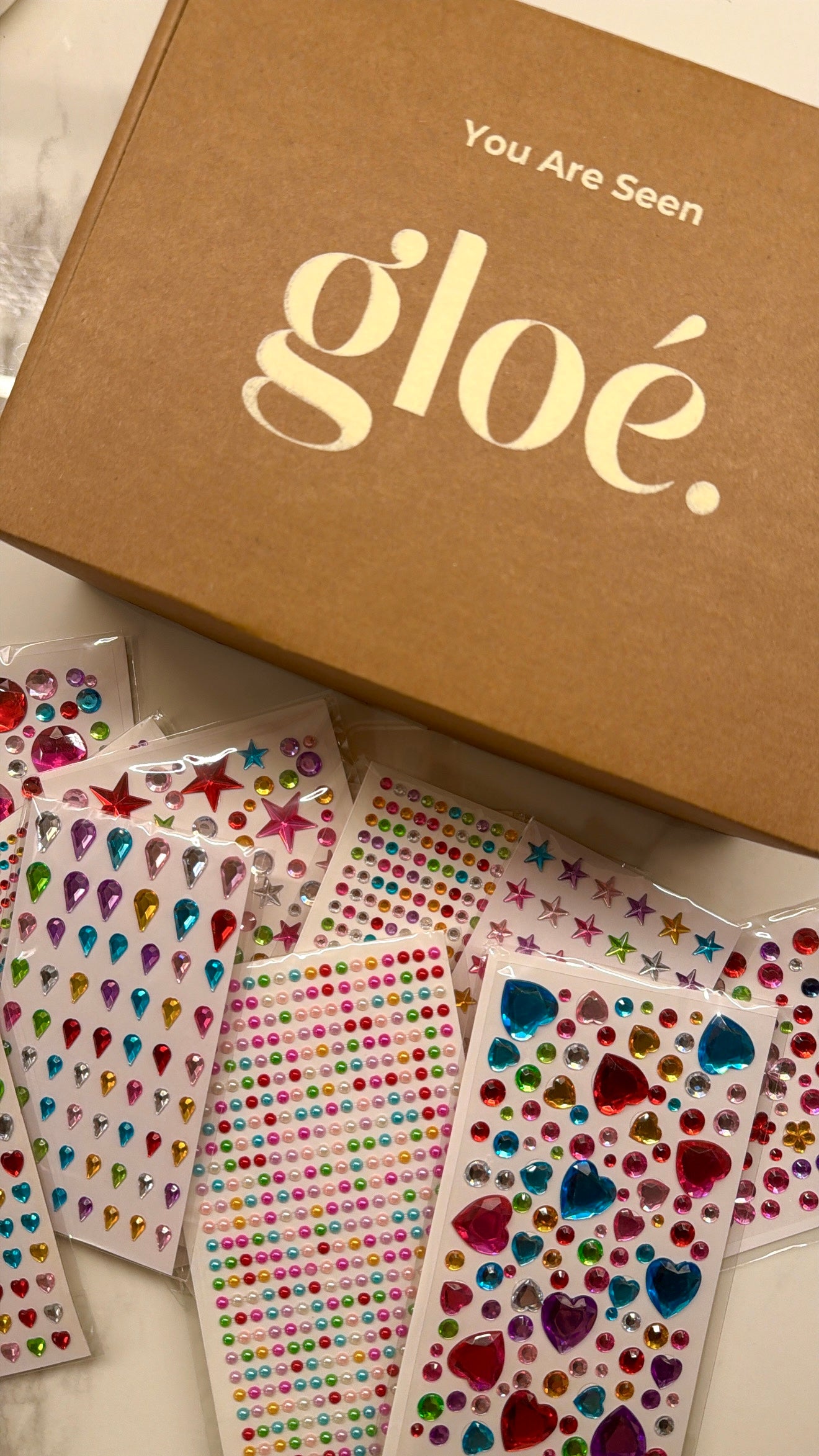 GLOÉ Gemstone Sticker Sheet 💎