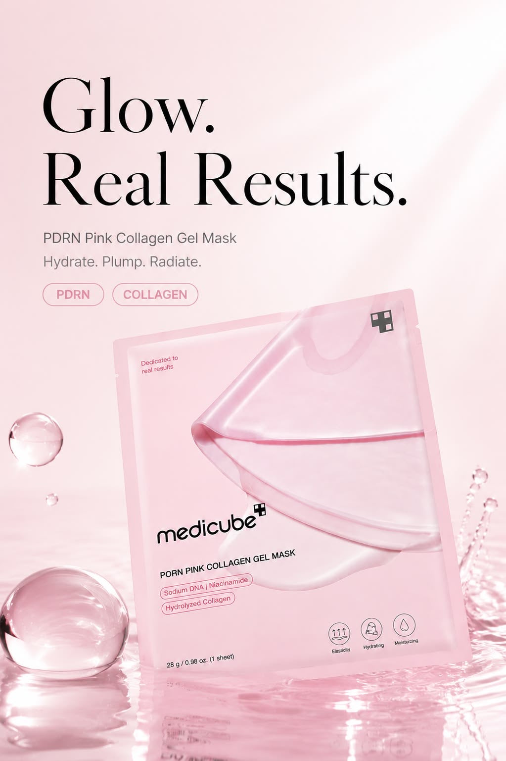 PDRN Pink Collagen Gel Mask
