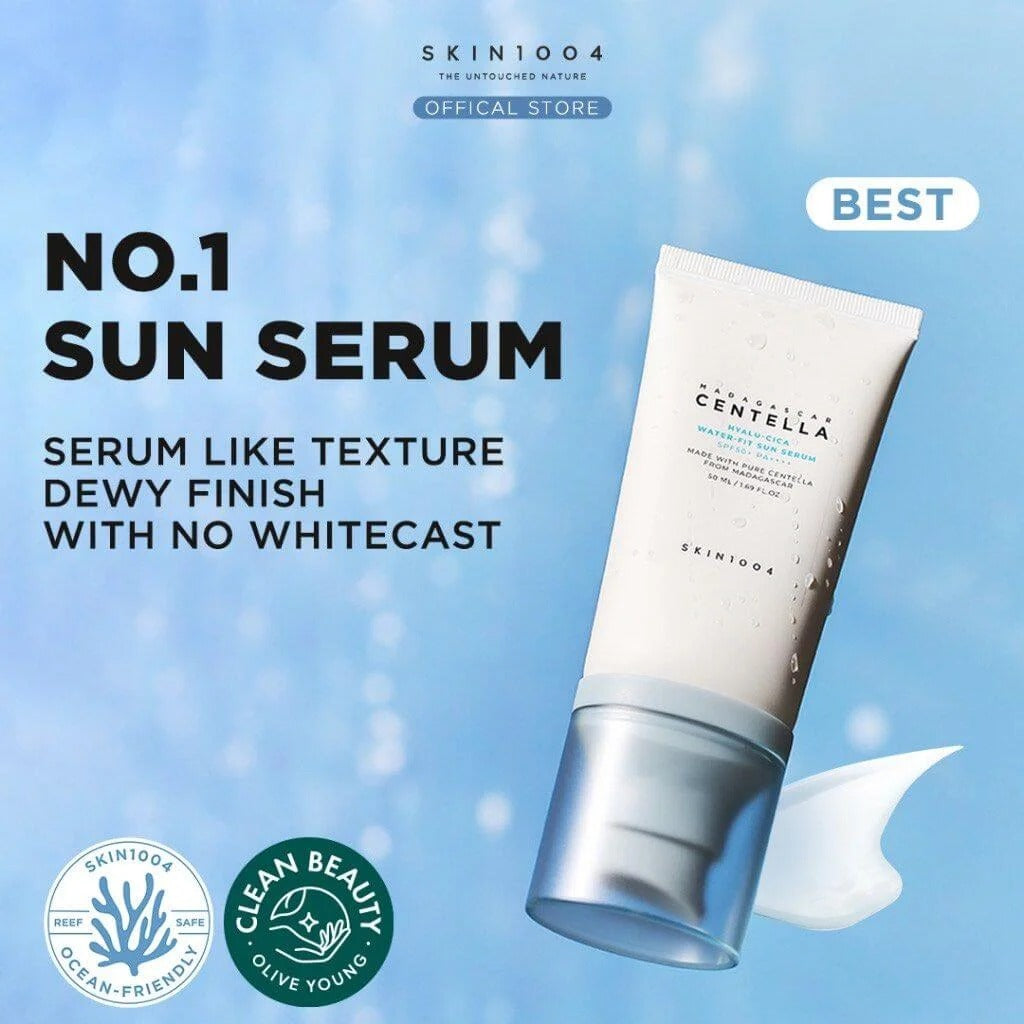SKIN1004 Hyalu-Cica Water-Fit Sun Serum SPF50+